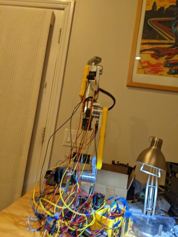 During the build