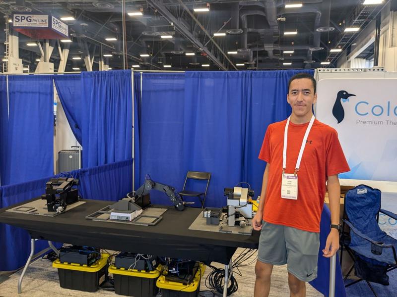 Pack Expo 2025. Me in front.