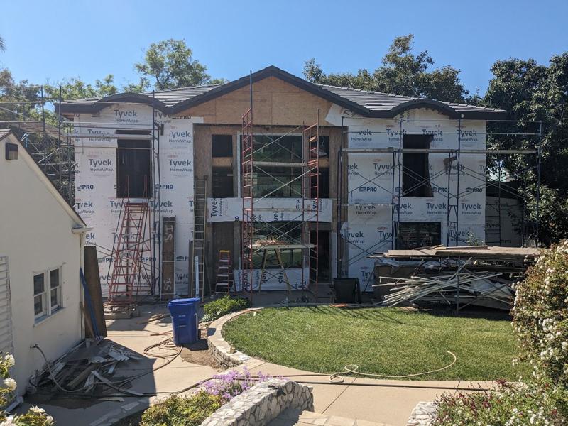 House wrap, back